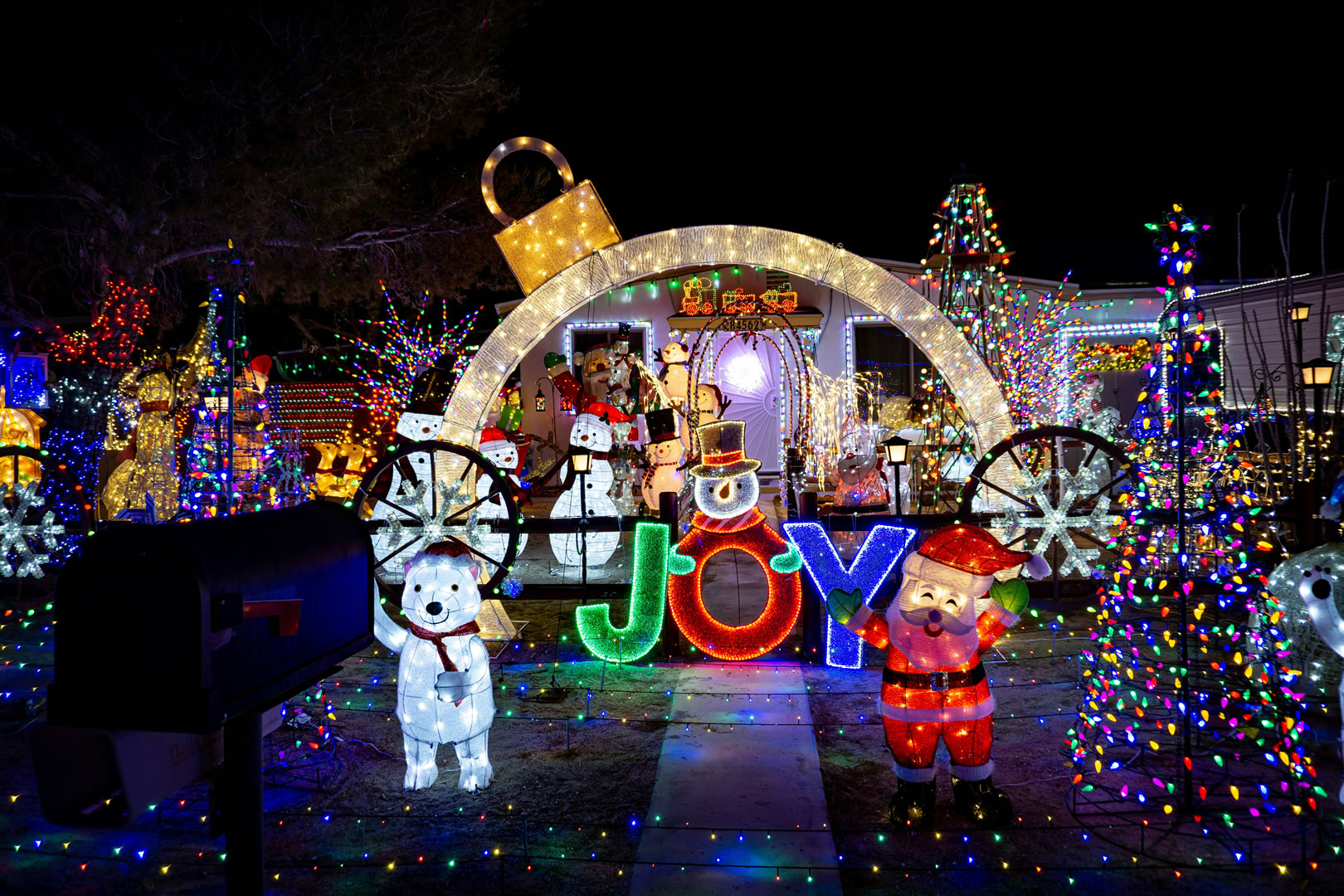 Public Christmas Lights Experience 