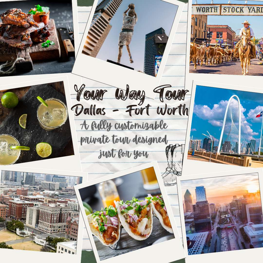 Experience Dallas-Fort Worth like never before on a private tour crafted around your interests. From historical sights to culinary delights, you design the itinerary. We provide the private, round-trip transportation for a seamless adventure. You call the shots, we handle the details.