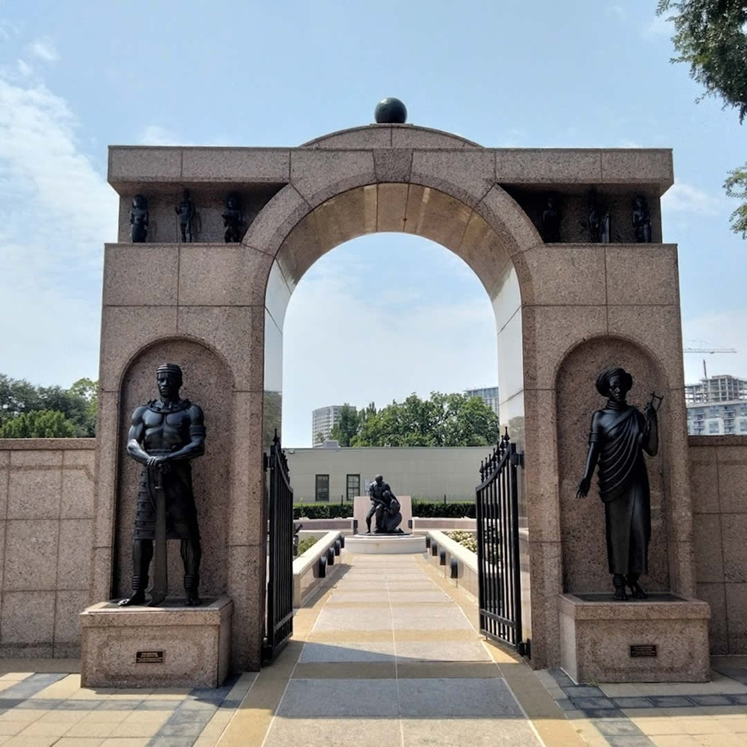 DFW Black History & Legacy Tour - Reflect at the Freedmen’s Cemetery Memorial.